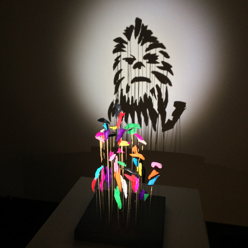Chewie looks so light and fluffy!